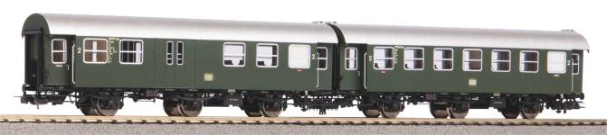 PIKO 58242 - H0 - 2-tlg. Umbauwagen B3yg + BD3yg, DB, Ep. III
